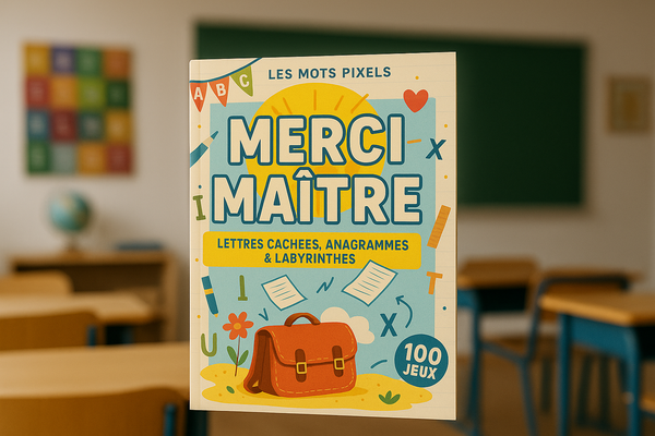 💼 LMP - Merci Maître – Le cahier qui dit merci avec humour et esprit
